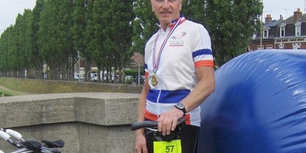 CHAMPIONNAT DE FRANCE DE DUATHLON LONGUE DISTANCE A CAMBRAI