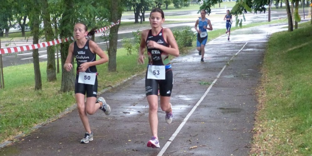 CHAMPIONNAT DE FRANCE D'AQUATHLON A METZ