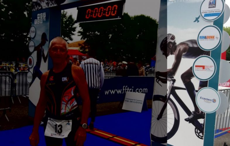 CHAMPION DE FRANCE DE DUATHLON LONGUE DISTANCE A VERRUYES / PARTHENAY